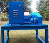 NX 309 Reconditioned Decanter Centrifuge on platform with motors and control panel